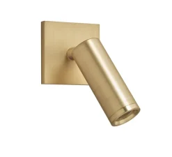 Applique*MDC Applique, liseuse encastrable, Asia, , LED, 3000K, 145 lm, L6cm, H6cm - laiton mat