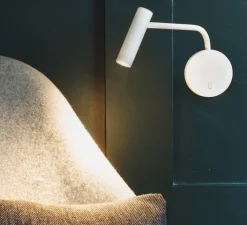 Applique*Astro Applique, liseuse, Enna, , IP20, LED, orientable, avec interrupteur, 104lm, 2700K, L10cm, H17,5cm - blanc mat