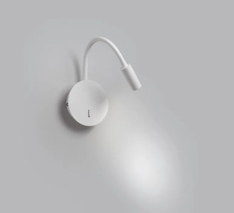 Applique*MDC Applique, liseuse, Font S, , LED, 3000K, 145 lm, L11cm, H38,7cm - blanc mat