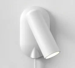 Applique, liseuse, Gio, blanc mat, L8cm, H14cm - Astro