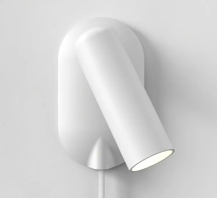 Applique, liseuse, Gio, blanc mat, L8cm, H14cm - Astro