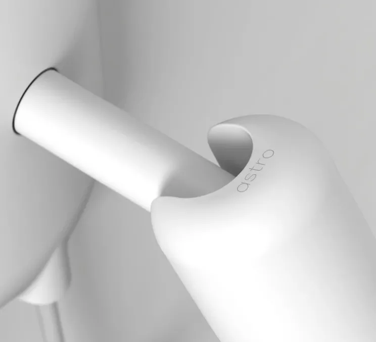 Applique, liseuse, Gio, blanc mat, L8cm, H14cm - Astro