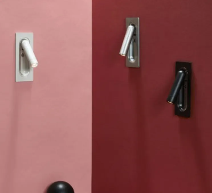 Applique, liseuse, Ledtube mini, aluminium, LED, 2700k, 132lm, L4,5cm, H11,3cm - Marset