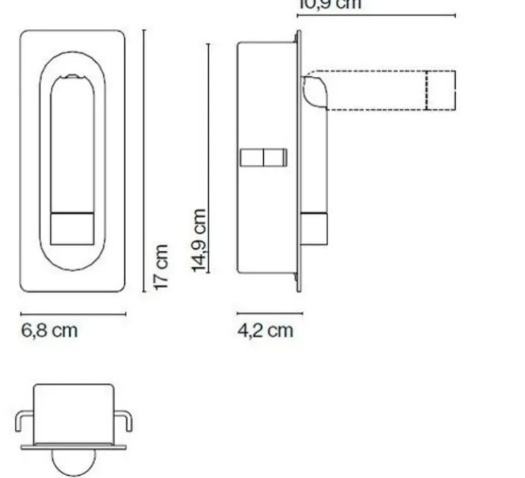 Applique, liseuse, Ledtube, noir, LED, 2700k, 150lm, H17cm - Marset