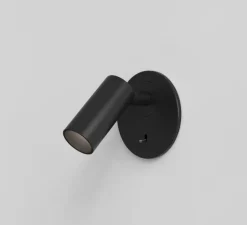 Plafonnier & Spot|Applique*Astro Applique, Liseuse, Micro Recess Switched, , LED, 2700K, 166lm, Ø9cm, H8cm - Lighting Noir mat