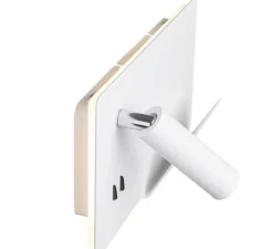 Applique*SLV Applique, Liseuse, Somnila Droite, , LED, 3000K, 490 lm, L28cm, H16cm - blanc