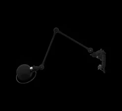 Applique*Jieldé Applique, Loft 2 bras, D4401, , Ø15cm, L80cm - Noir mat