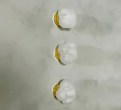 Enfants|Applique*Margaux Keller Collections Applique, Mimosa, , IP44, Ø16,7cm, H14,7cm - blanc, laiton