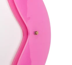 Applique, miroir lumineux, Supercurve rectangle H185, rose, L90cm, H185cm - Seletti