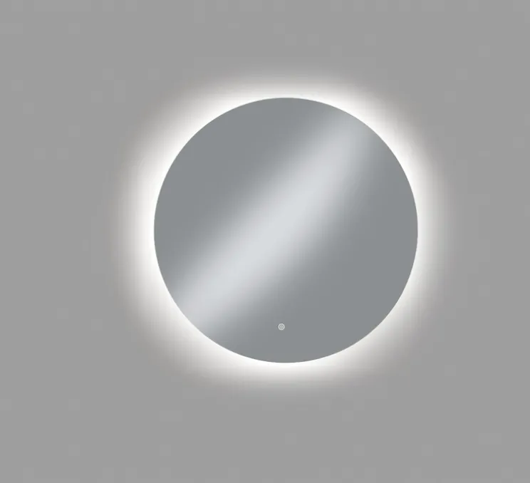 Applique, miroir lumineux, Luna, finition miroir, IP44, LED, dim, 3000-4000-5500K, 2500 lm, Ø80cm, P2,9cm - MDC
