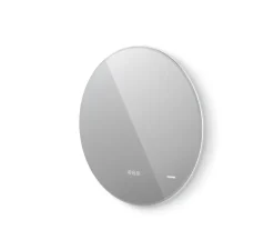 Applique, miroir lumineux, Reflect 90 LED, IP44, LED, dim, 3000K, 7992 lm, Ø90cm, H90cm - Decor Walther