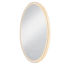 Applique, miroir lumineux, Trukko, aluminium, IP44, LED, dim, 3000/4000/6500K, 1270/1260/1260 lm, L60cm, H60cm - SLV