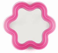 Applique*Seletti Applique, miroir lumineux, Supercurve fleur H108, , L118,5cm, H108cm - rose