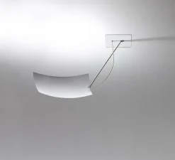 Applique murale, 18*18, blanc, Ø18cm, H8,5cm - Ingo Maurer