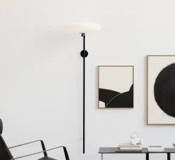 Applique*Astep Applique murale, 2065, , Ø53,8cm, H190cm - noir et blanc