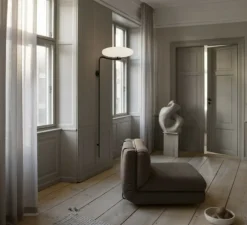 Applique*Astep Applique murale, 2065, , Ø53,8cm, H190cm - noir et blanc