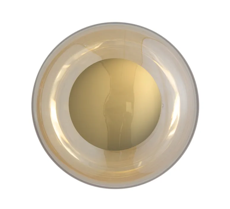 Plafonnier & Spot*Ebb and Flow Applique murale - Plafonnier, Horizon 21, , Ø21cm, H16,5cm - or fumé