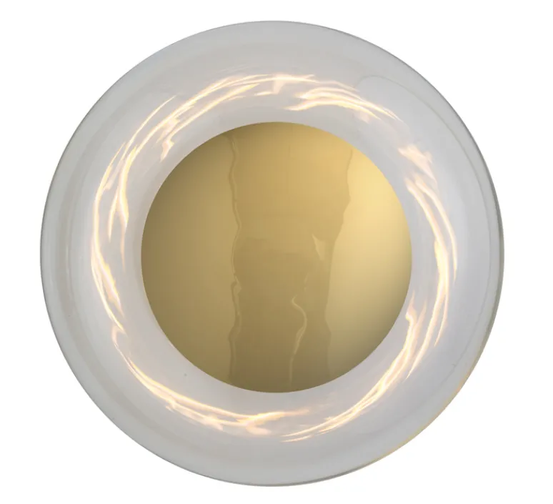 Applique|Plafonnier & Spot*Ebb and Flow Applique murale - Plafonnier, Horizon 29, , Ø29cm, H20,5cm - transparent, or