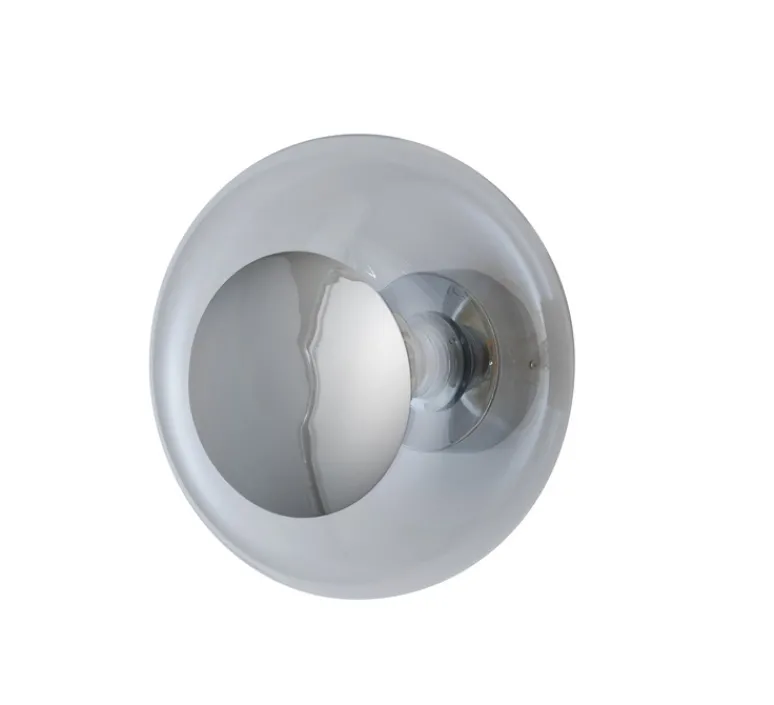 Applique|Plafonnier & Spot*Ebb and Flow Applique murale - Plafonnier, Horizon 29, , Ø29cm, H20,5cm - transparent argent