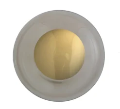 Applique murale - Plafonnier, Horizon 21, châtaigne, Ø21cm, H16,5cm - Ebb and Flow