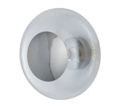 Plafonnier & Spot|Applique*Ebb and Flow Applique murale - Plafonnier, Horizon 36, , Ø36cm, H22,5cm - transparent argent