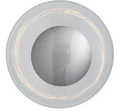 Plafonnier & Spot|Applique*Ebb and Flow Applique murale - Plafonnier, Horizon 36, , Ø36cm, H22,5cm - transparent argent