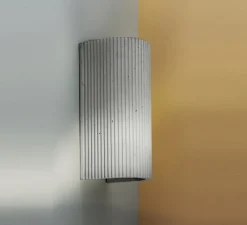 Applique*GANTLights Applique murale, [S3], , Ø10cm, H23cm - Gris béton