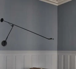 Applique*DCW éditions Paris Applique murale, Aaro, , L155cm, H75cm, LED, 2700K, 350lm - DCW noir