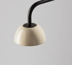 Applique*Luxcambra Applique murale, Absidiola A mini, directe, , LED, 2700K, 420 lm, L10cm, H16cm - beige, noir