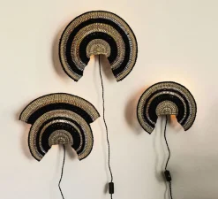 Applique*Golden Editions Applique murale, Admirador Large, , L39cm, H33cm - bleu minuit