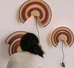 Applique*Golden Editions Applique murale, Admirador Small, , L29cm, H25,5cm - orange gingembre