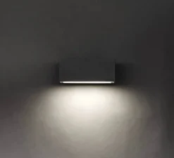 Applique*LEDS C4 Applique murale, Afrodita LED, , IP65, LED, dim, 4000K, 1004 lm, L22cm, H9cm - gris