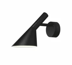 Applique murale, AJ 50, noir granité, IP65, LED, 3000K, 428 lm, L16cm, H35cm - Louis Poulsen