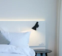 Applique*Louis Poulsen Applique murale, AJ Applique, , Ø31,8cm, H18cm - noir