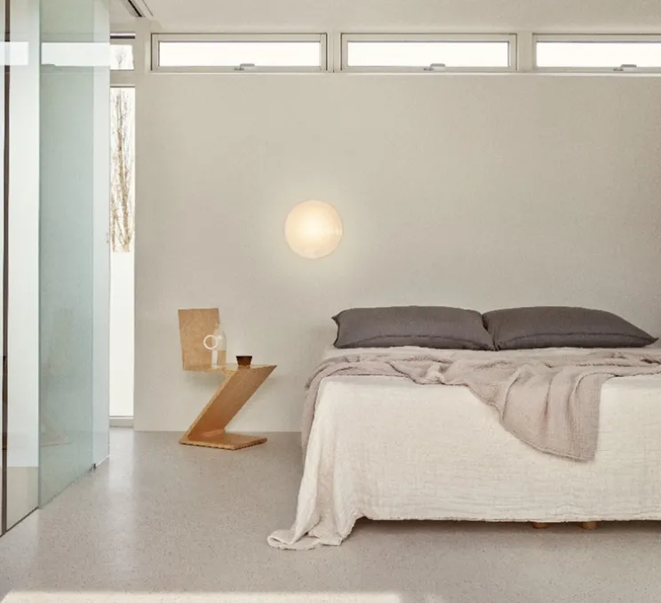 Applique murale, AJ Eklipta 220, blanc, LED, 3000K, 324lm, Ø22cm, H10,5cm - Louis Poulsen