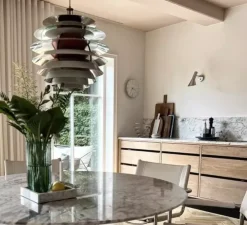 Applique murale, AJ, sans câble, sans interrupteur, Acier inoxydable poli , L31,8cm, H18cm - Louis Poulsen