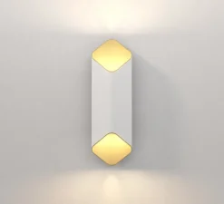 Applique*Astro Applique murale, Ako 420, , LED, dim, 2700K, 531 lm, L13cm, H42cm - blanc, or