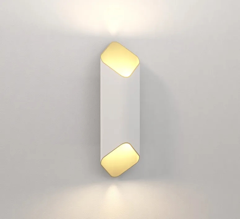 Applique*Astro Applique murale, Ako 420, , LED, dim, 2700K, 531 lm, L13cm, H42cm - blanc, or