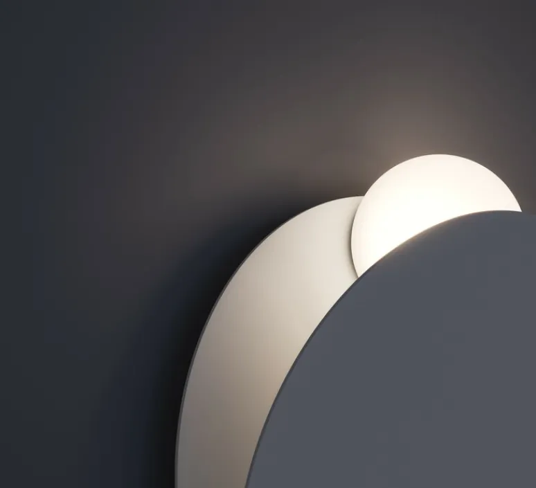 Applique*Fabbian Applique murale, Akoya F61, , LED, 2700K, Ø30cm, H30cm - blanc