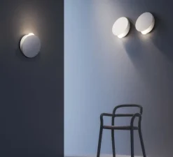 Applique*Fabbian Applique murale, Akoya F61, , LED, 2700K, Ø30cm, H30cm - blanc