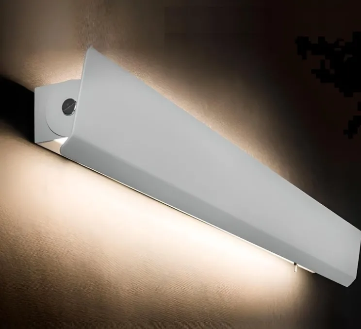 Applique murale, Albert, blanc, L68cm, H7,5cm - Zangra