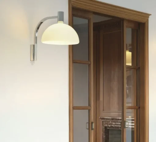 Applique murale, Albini AM/AS, AS3C, blanc et argent, L40cm, H50cm - Nemo Lighting