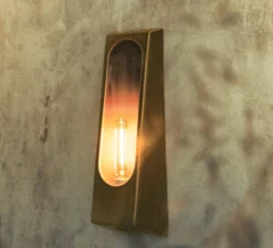 Applique*Violaine D'Harcourt Applique murale, Alcove, , L12cm, H33cm - jaune Ouro