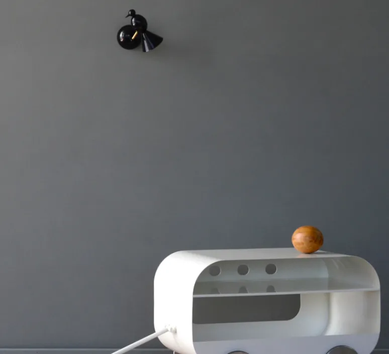 Applique*Atelier Areti Applique murale, Alouette Wall, , Ø22cm, H22cm - noir et or