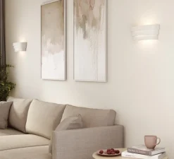 Applique*Astro Applique murale, Amas 320, prêt à peindre, , L32cm, H12,5cm - blanc