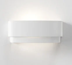 Applique*Astro Applique murale, Amat 320, prêt à peindre, , L32cm, H12,5cm - blanc