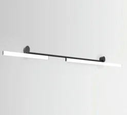 Applique*Marset Applique murale, Ambrosia A 210, , L210cm, H9,3cm - noir