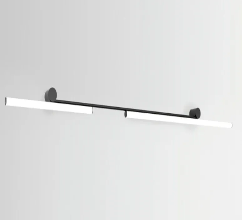 Applique*Marset Applique murale, Ambrosia A 210, , L210cm, H9,3cm - noir