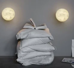 Enfants|Applique*In-es.artdesign Applique murale, A.Moon 1, , ø25cm, blanc