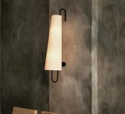 Applique*Ferm Living Applique murale, Ancora, , Ø21,6cm, H98,5cm - noir